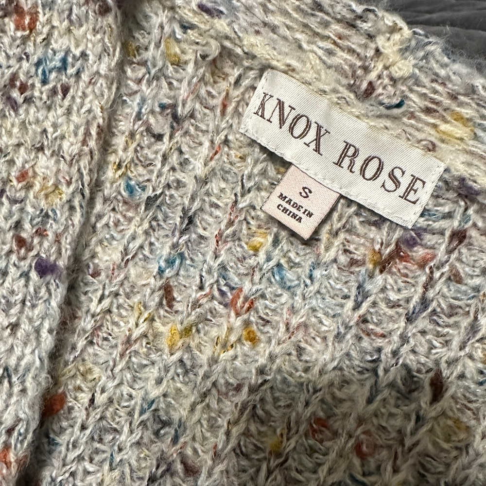 Knox Rose Women's Multicolor Cardigan